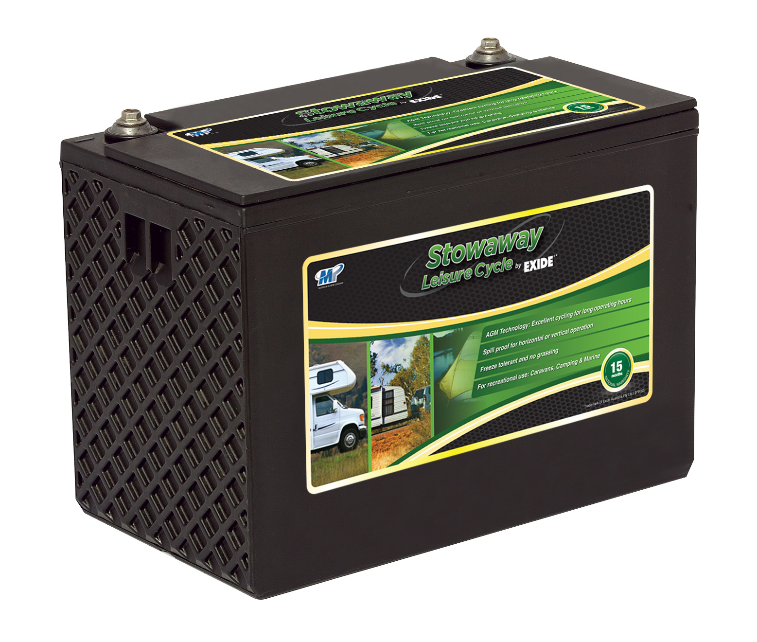 Camping and Caravaning batteries