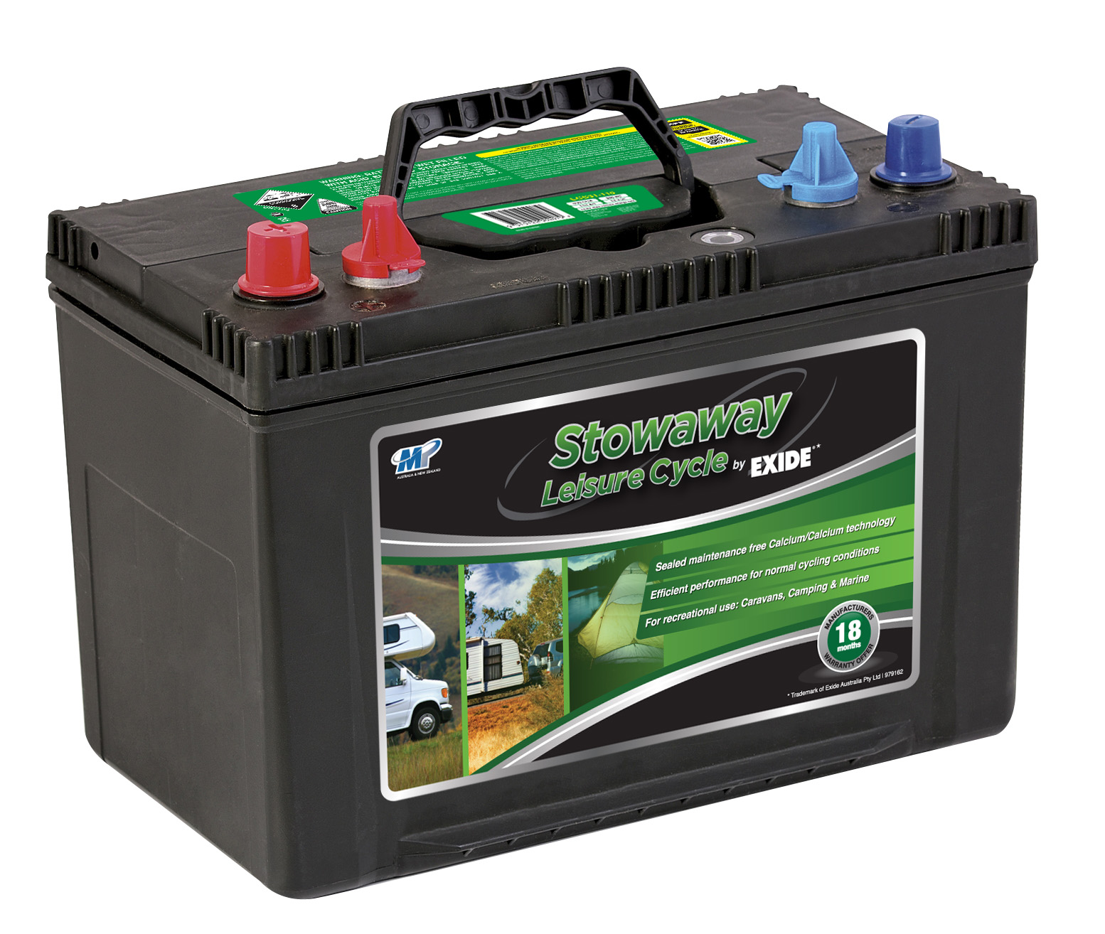 Camping and Caravaning batteries