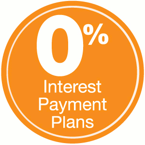 0% Interest Payment Plans